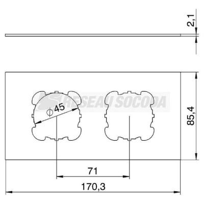  Plaque T8NL P3 7035 