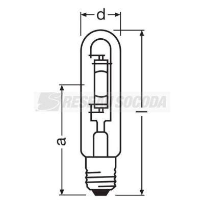  OSR POWERS HQI-T 440W/N E40 