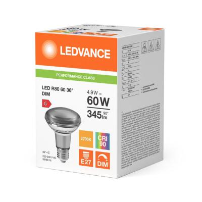  LED P DIM R80 60 927 E27 