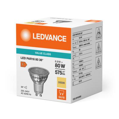  LED V PAR16 80 36� 830 GU10 