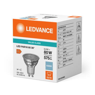  LED V PAR16 80 36� 865 GU10 