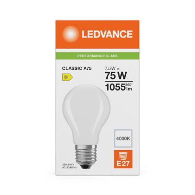  LED V CLA75 FR 7.5W 840 E27 