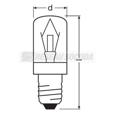  OSR SPECIAL T FRIDGE 15W E14 