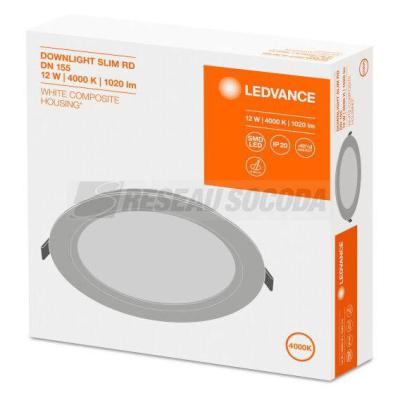  DL SLIM ROND 155 12W 4000K 