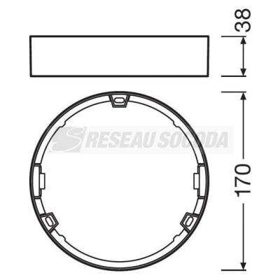  DL SLIM ROND 155 CADRE 