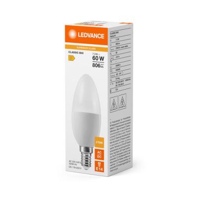  LED S FACI CLB60 FA 827 E14 