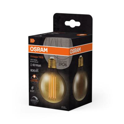  LED OSR DIM 1906 GLO60 822 E27 
