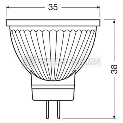  PARATHOM MR11 20 840 36� GU4 ! 