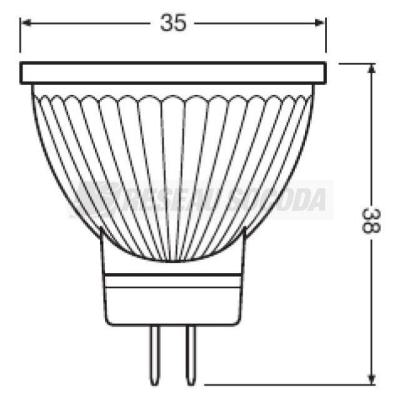  PARATHOM MR11 20 840 36� GU4 ! 