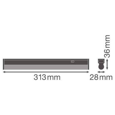  LN COMPACT SWITCH 300 4W/4000K 