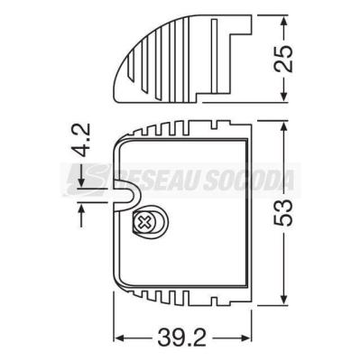  OT CABLE CLAMP E-STYLE (serre! 
