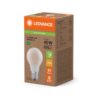  LED S CLA40 2.2W 827 E27 