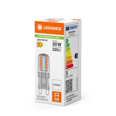 LED PIN 30 2.6W 840 G9 