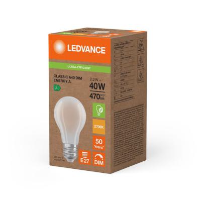  LED CLA FR DIM 2.2W 827 E27 