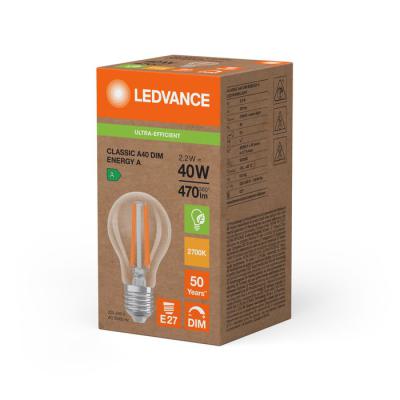  LED CLA  DIM 2.2W 827 E27 