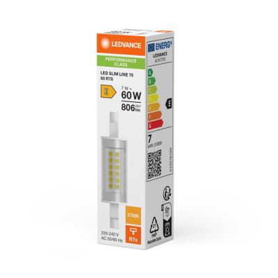  LED V SLIM 60  78 7W 827 R7s 
