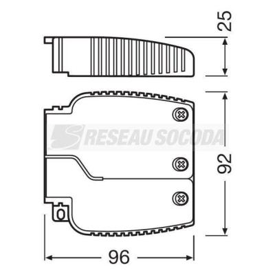  OT CABLE CLAMP A-STYLE TL OSR! 