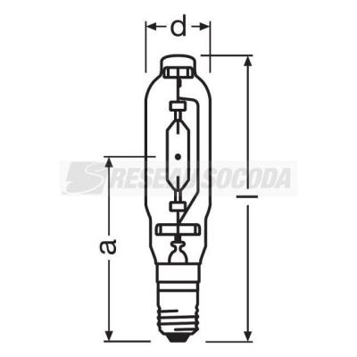  OSR POWERS HQI-T 1000W/N E40 