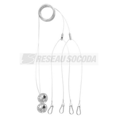  Dalle LED Kit de suspension p! 