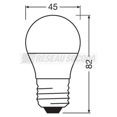  LED OSR CLP40 827 E27 