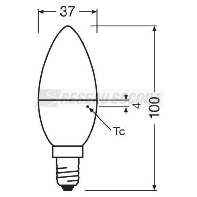  LED OSR CLB40 840 E14 