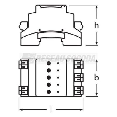  RELAIS DALI SO 3x6A OSRAM Con! 