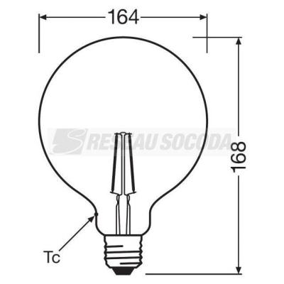  LED OSR 1906 CLG22 824 E27 
