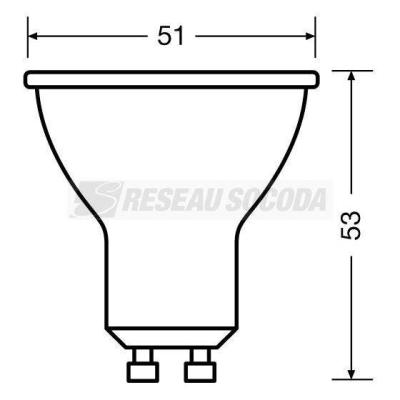  PARATHOM PAR16 80 830 36�GU10! 