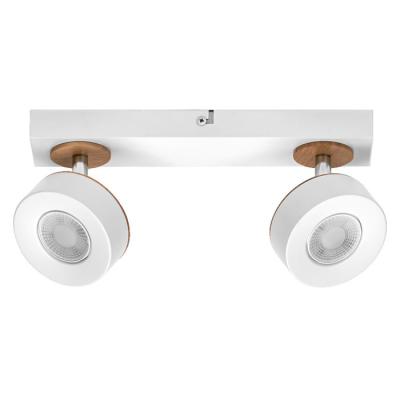  Spot Pluto 10W/830 duo Blanc 