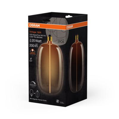  LED 1906MAG ELI OV T BRUN E27 