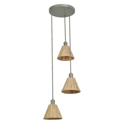  Suspension trio RD RAFFIA E27 