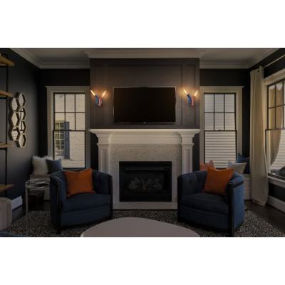 Applique Decor Straw Duo E27 