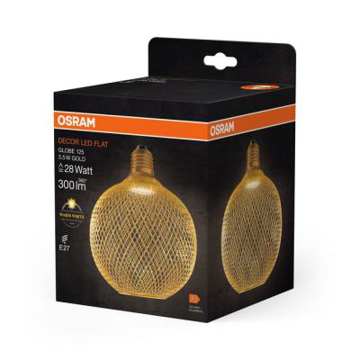  LED OSRAM 1906 Cage Dor�e Glo! 