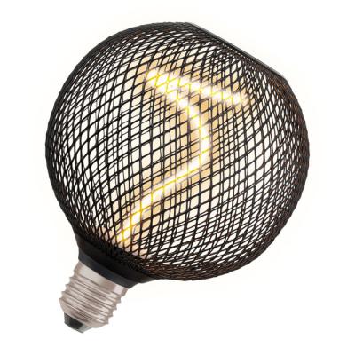  LED 1906 Cage BK SPI GL125 E27 