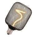  LED 1906 Cage BK SPI Sq100 E27 