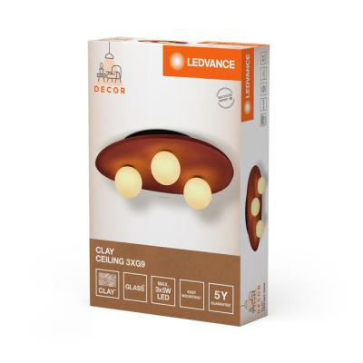  Plafonnier Clay NEST Trio G9 