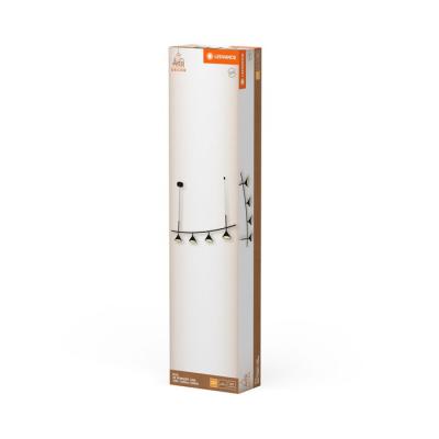  DECOR Fuji 4xPendant 16W/830BK 