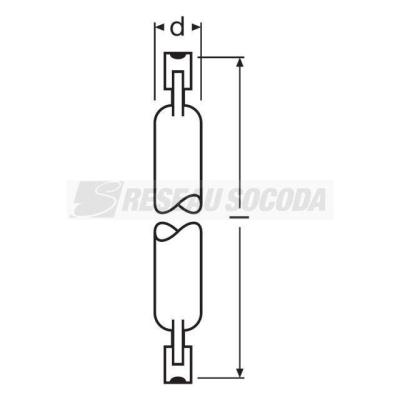  OSR HALOLINE PRO 80W 230V R7s 