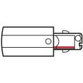  Tracklight alim rail droite BL 