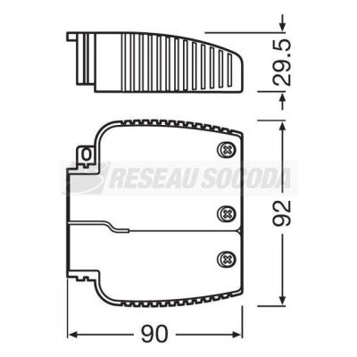  OT CABLE CLAMP B-STYLE TL OSR! 