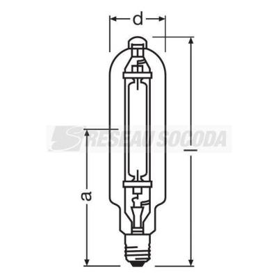  OSR POWERS HQI-T 2000W/N E40 