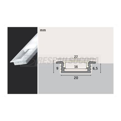  Profil� Floor 1m diffuseur sat 