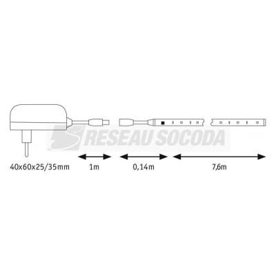  Kit SimpLED RGB Motion 7,5m 15 