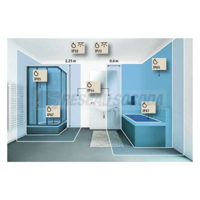  SDB Applique Arneb 326mm blanc 