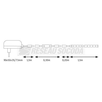  Kit SimpLED Power 1,5m 4000K 1 