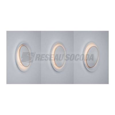 ENC mural D.123mm 2W 2700K bla 