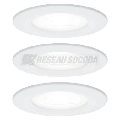  ENC Nova fixe GU10 x3 6,5W 400 