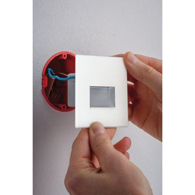  ENC mural Edge 80x80mm 1,2W bl 