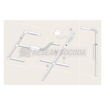  Urail Rail 0,5m max1000W Chrom 