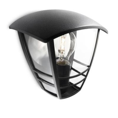 Creek wall lantern black 1x60W 